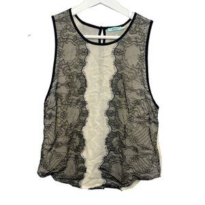 Kimchi Blue Urban Outfitters Lace Tank Top Medium Boho Sheer